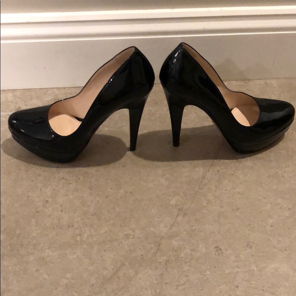 Authentic Prada Vernice Basic Patent Nero 37.5 - image 3
